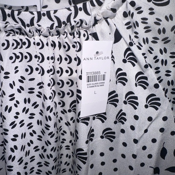 Ann Taylor Ruffle Neck Blouse - Picture 3 of 3